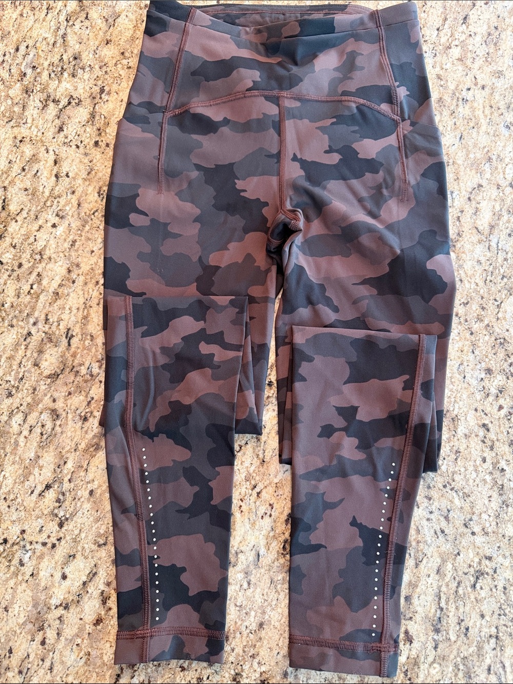 Lululemon Fast & Free Camo Leggings